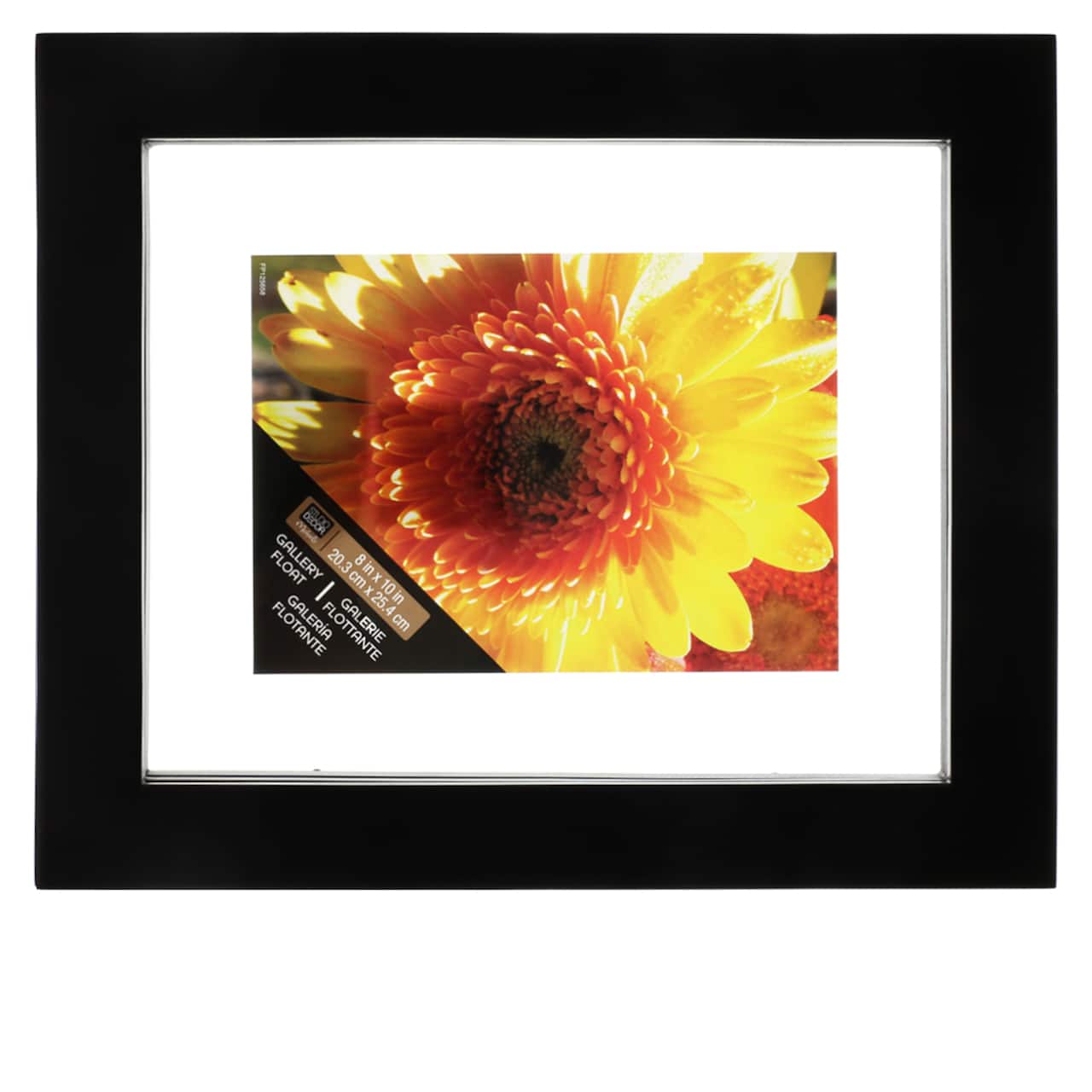 8 Pack: Black 8" x 10" Float Gallery Frame by Studio Décor®